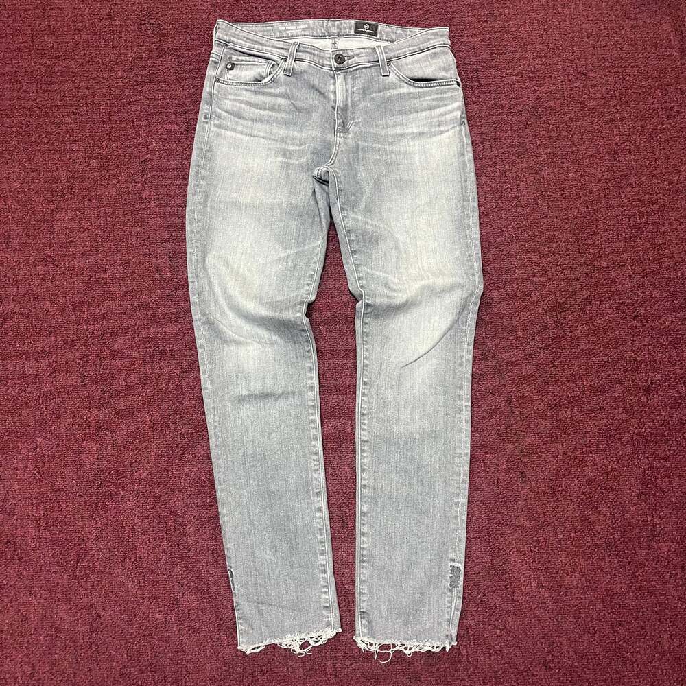 AG Adriano Goldschmied Tellis Modern Slim Fit Jeans in Grey Vapor Wash
